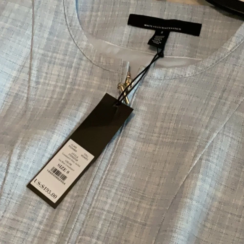 White House Black Market Light Gray Blazer - Picture 10 of 11